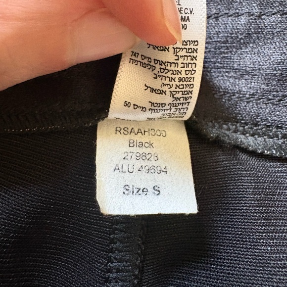 American Apparel Black Disco Pants - Picture 5 of 5